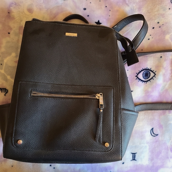 Aldo Bags Aldo Leather Backpack Poshmark
